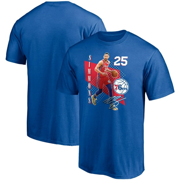 Philadelphia 76ers Ben Simmons Jersey Tee T Shirt Men Size S-5XL Shadow